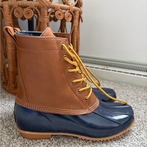 L.L. Bean Women's Two-Tone Duck Boots